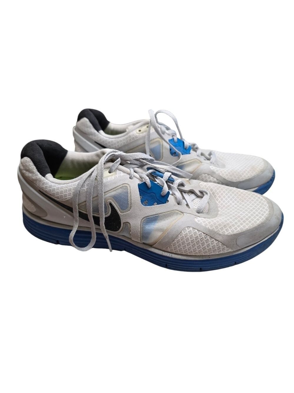 Nike Lunaglide White Blue Sneakera 10.5
